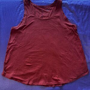 Ava & Viv Orange Tank Top Women’s Plus Size 2X 2XL Target Casual Layering Tee